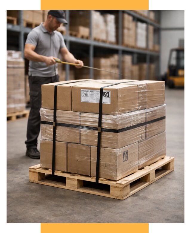 Упаковка и паллетирование грузов от 3644 р. | СетСервис-Брд