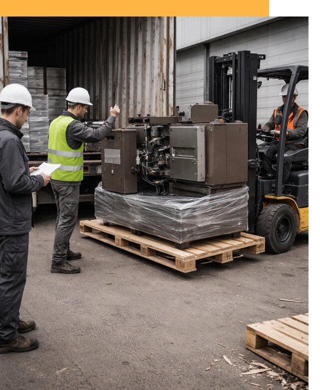 Доставка промышленного оборудования из Европы от 46854