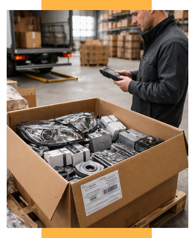 Доставка автозапчастей из Европы под ключ от 13015 р. | СетСервис-Брд