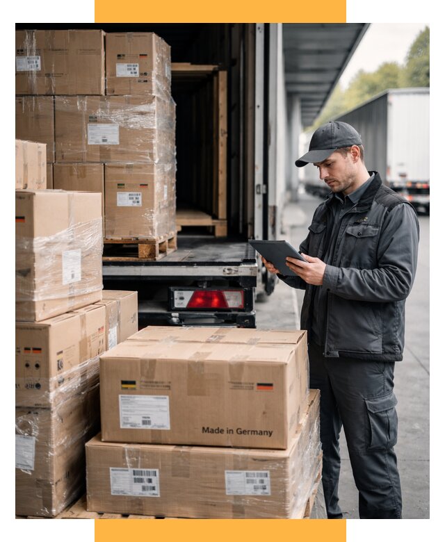 Доставка грузов из Германии от 46854 р. быстро - СетСервис-Брд