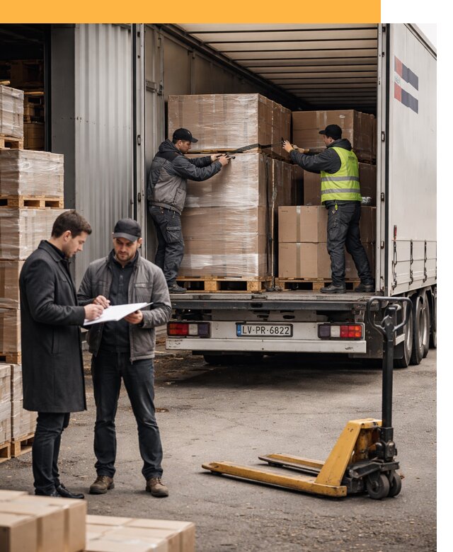 Автоперевозки из Латвии — международная доставка от 78090