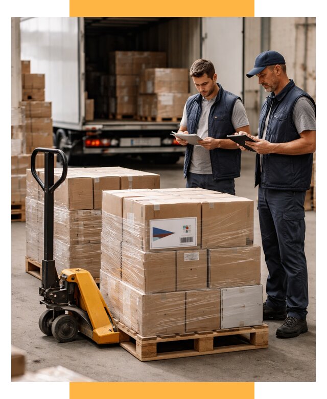 Доставка грузов из Чехии в Россию от 36442 р. | СетСервис-Брд