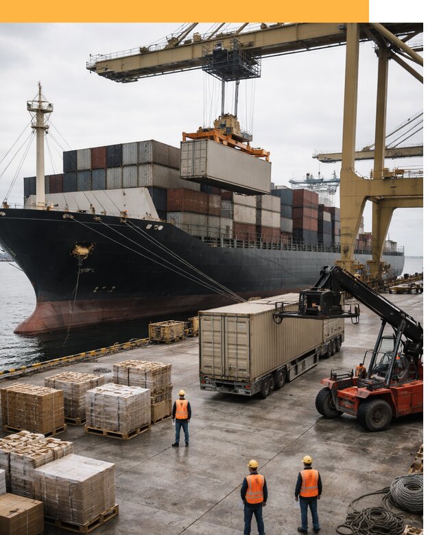 Морские перевозки из Индии: доставка FCL/LCL, таможня от 124944