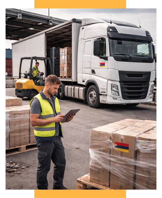 Автоперевозки из Армении от 98914 р. — услуги СетСервис-Брд