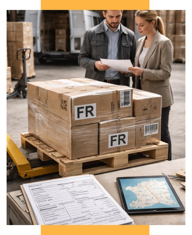 Доставка грузов в Францию от 26030 р., логистика СетСервис-Брд