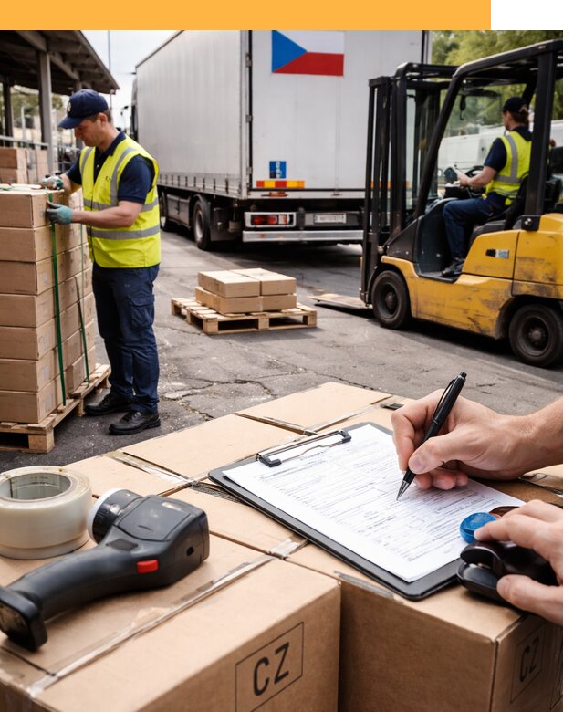 Доставка грузов в Чехию от 36442 руб, международные перевозки