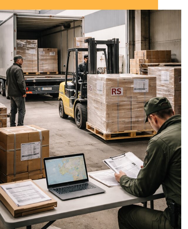 Доставка грузов в Сербию от 46854 руб, международные перевозки