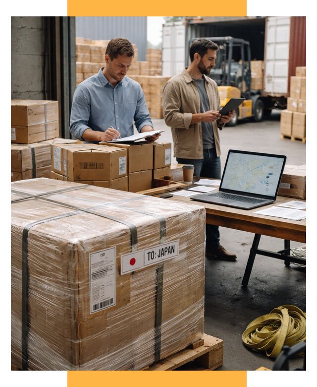 Доставка грузов в Японию от 26030 р., логистика СетСервис-Брд