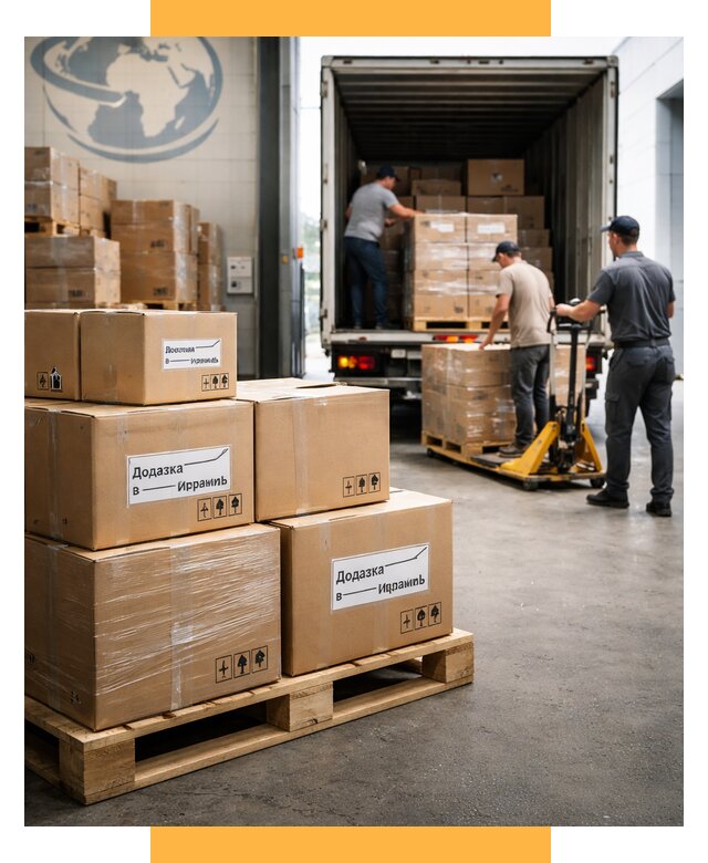 Доставка грузов в Израиль и экспорт от 46854 р. СетСервис-Брд