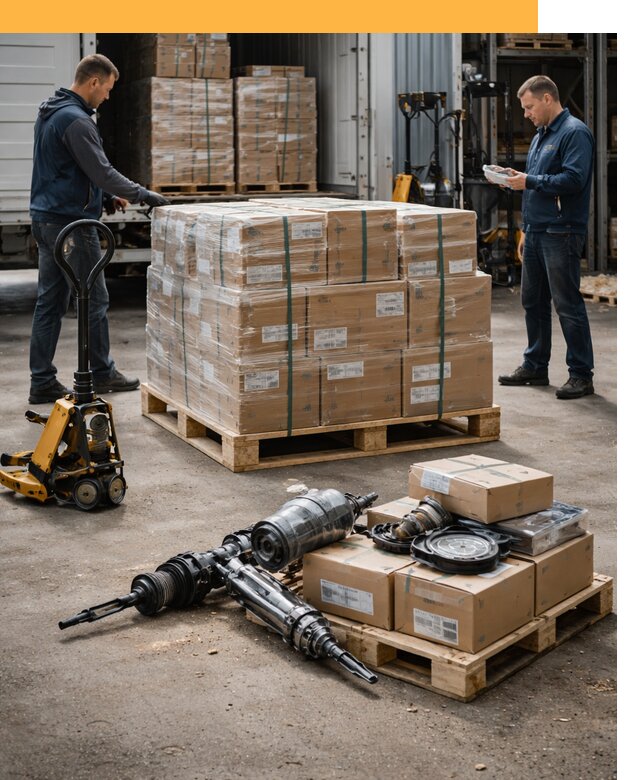 Международная перевозка автозапчастей по миру от 4685 руб