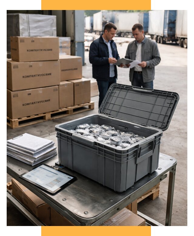 Перевозка комплектующих из Китая от 6768 р. | СетСервис-Брд