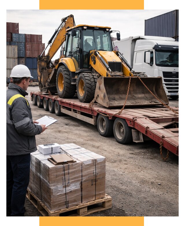 Международная перевозка спецтехники от 46854 р., СетСервис-Брд