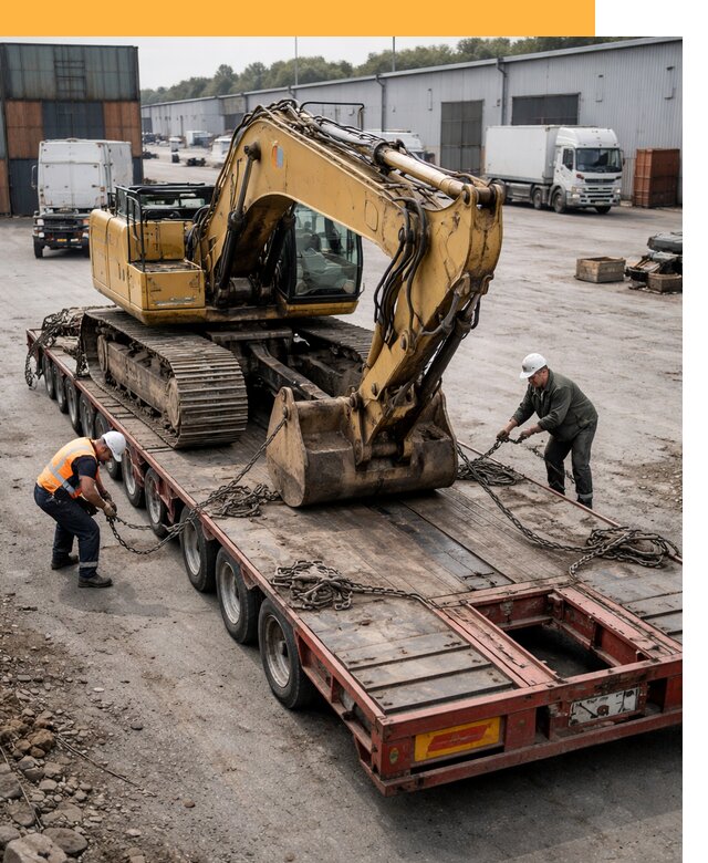 Перевозка спецтехники по России и миру от 46854 руб