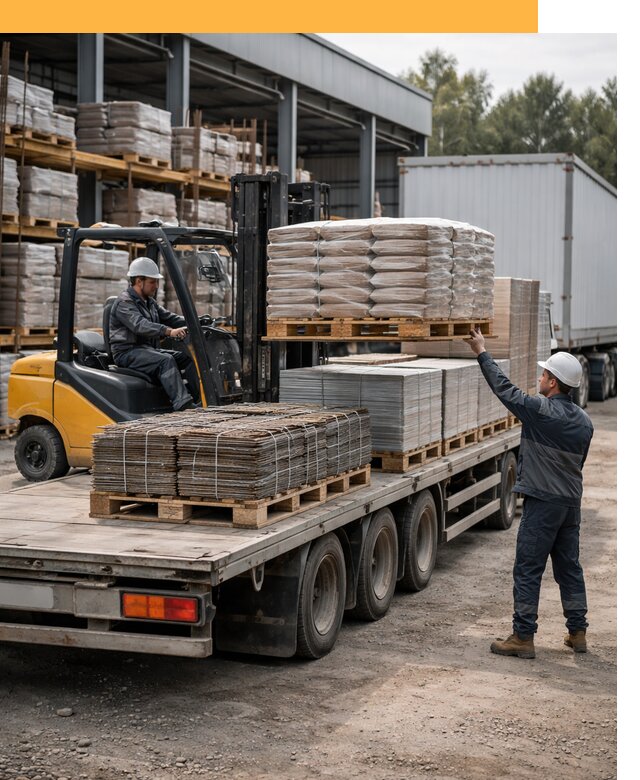 Перевозка строительных материалов по миру от 5727 руб