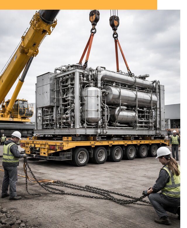 Перевозка тяжеловесных грузов по миру от 156180 руб