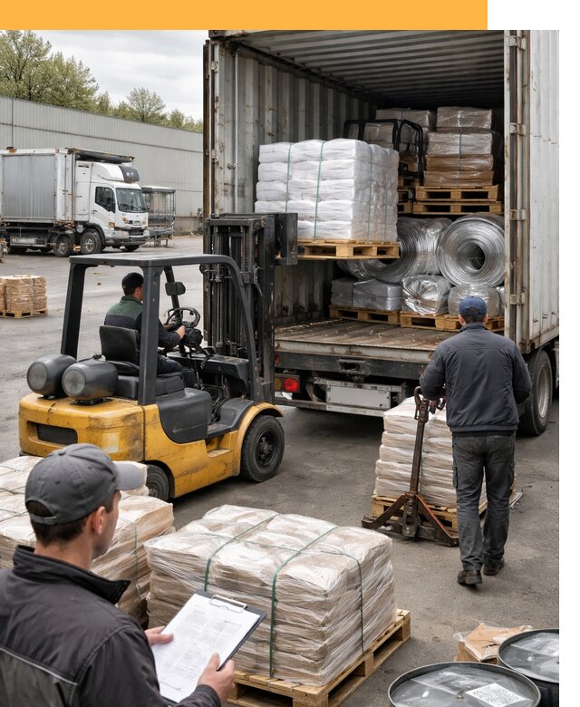 Международная перевозка сырья для производства от 6768 руб