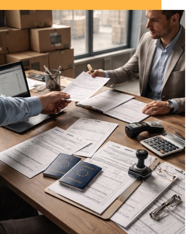 Таможенное оформление грузов из Европы от 8850 руб