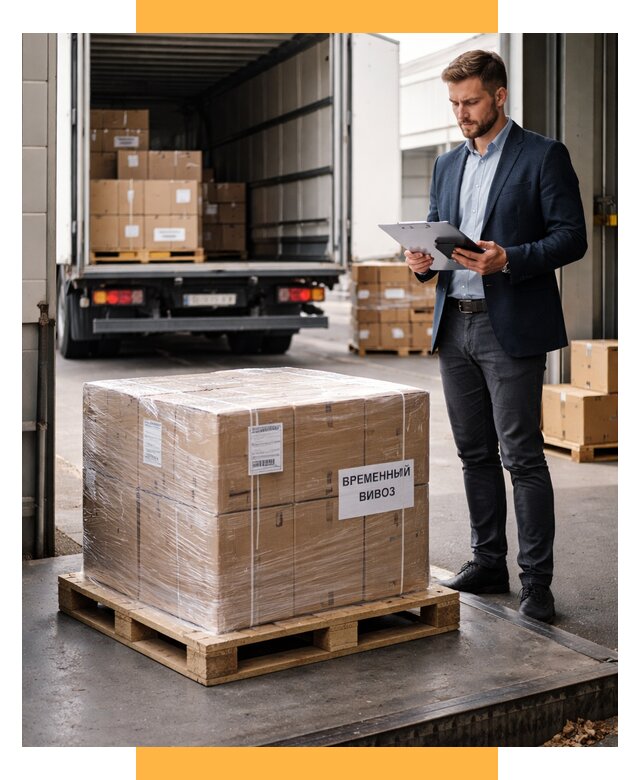 Временный вывоз товаров под ключ от 8330 р. | СетСервис-Брд