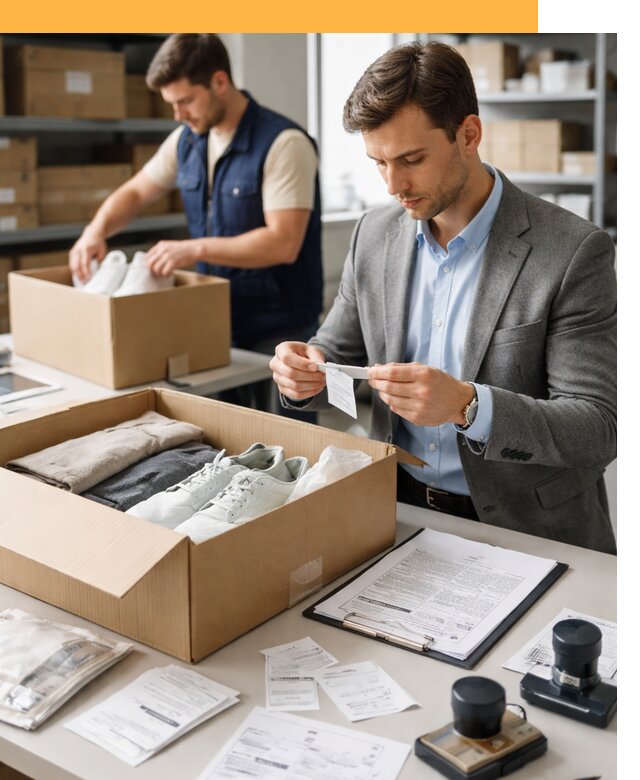 Таможенное оформление одежды и обуви по выгодной цене от 6768 руб