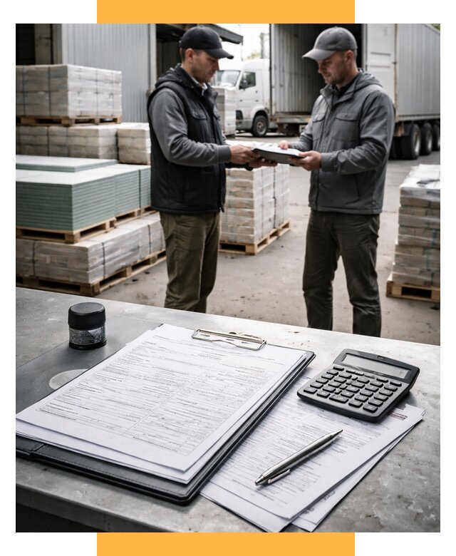 Таможенное оформление стройматериалов от 8850 р. | СетСервис-Брд