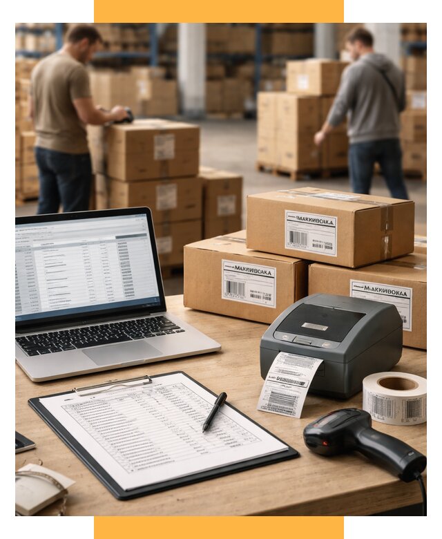 Маркировка импортных товаров от 4685 р. под ключ, СетСервис-Брд